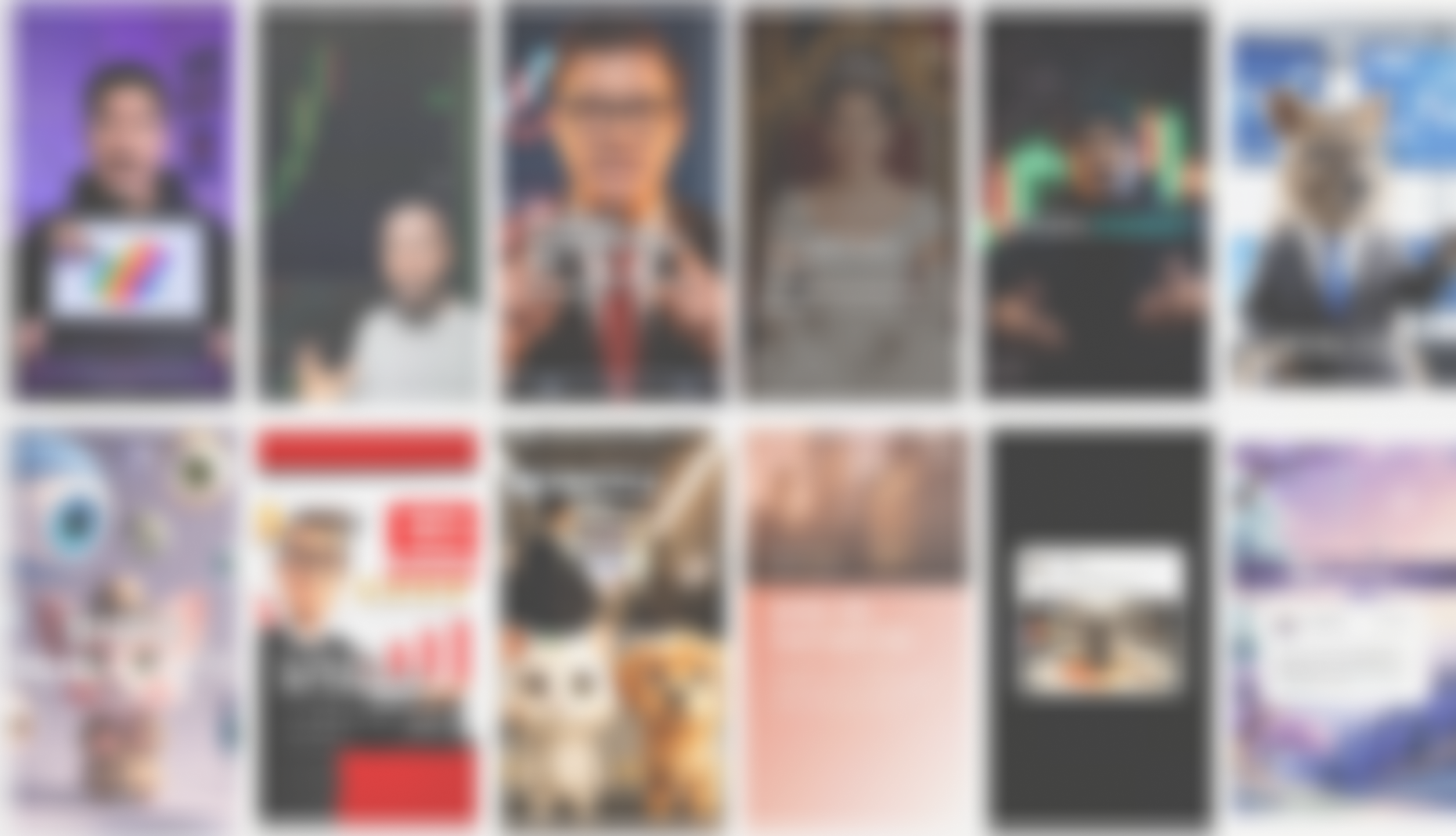 Different video styles developed with the tool